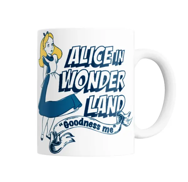 Taza de Cerámica Alicia en el País de las Maravillas Goodness Me