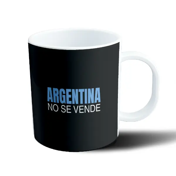 Taza de Plástico Argentina No Se Vende