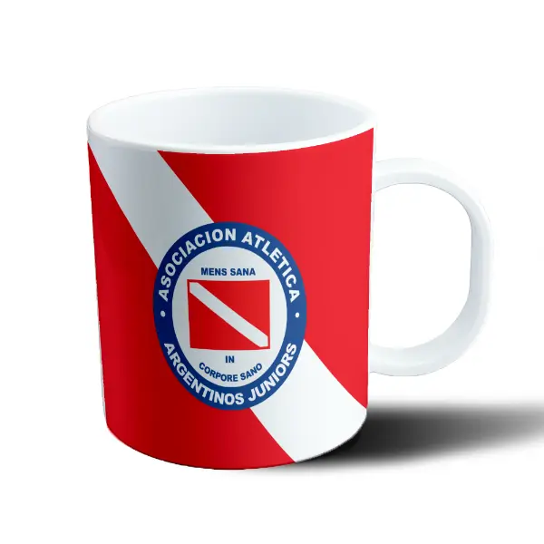 Taza de Plástico Argentinos Juniors Escudo Mens Sana