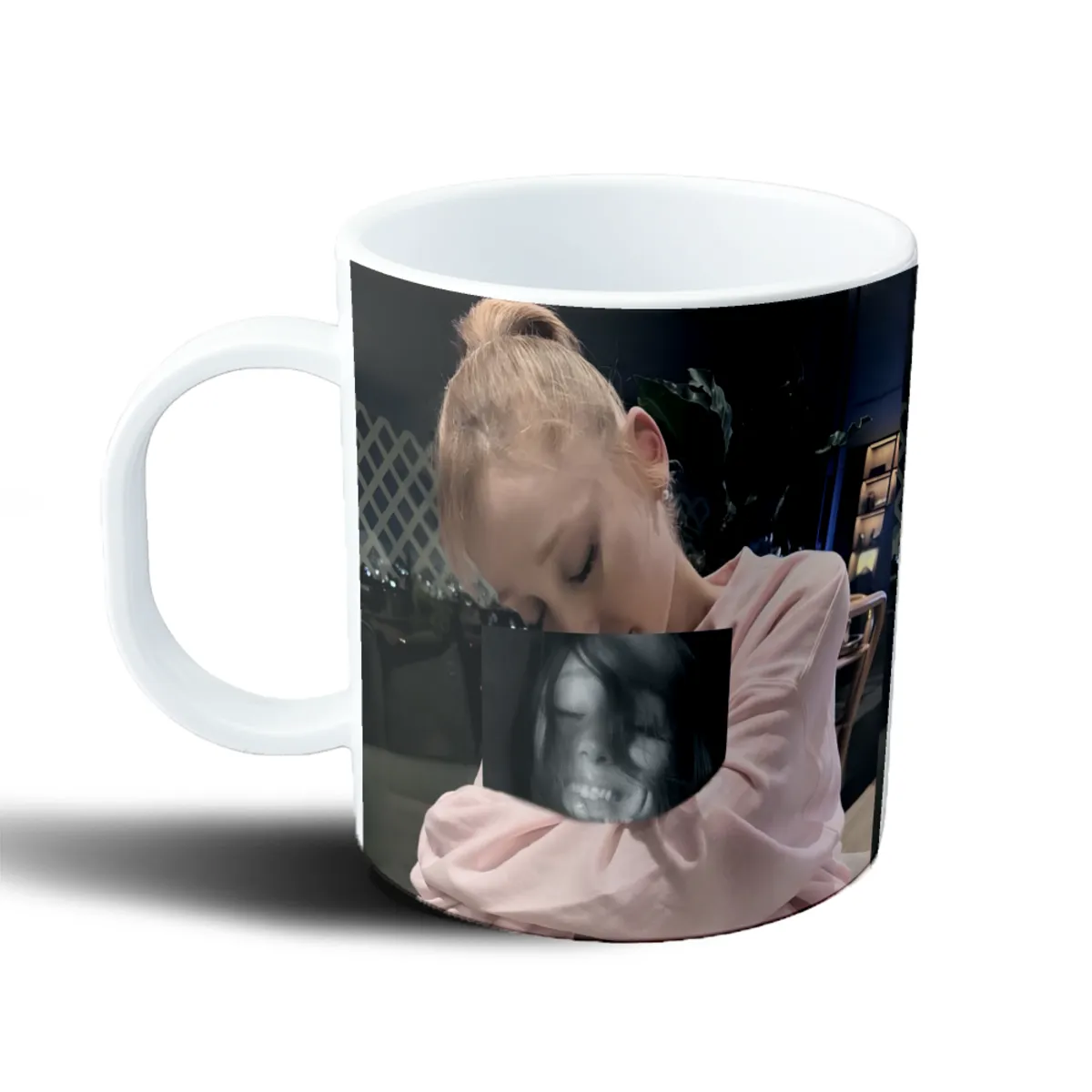 Taza de Plástico Ariana Grande Collage Abrazo - vista 2