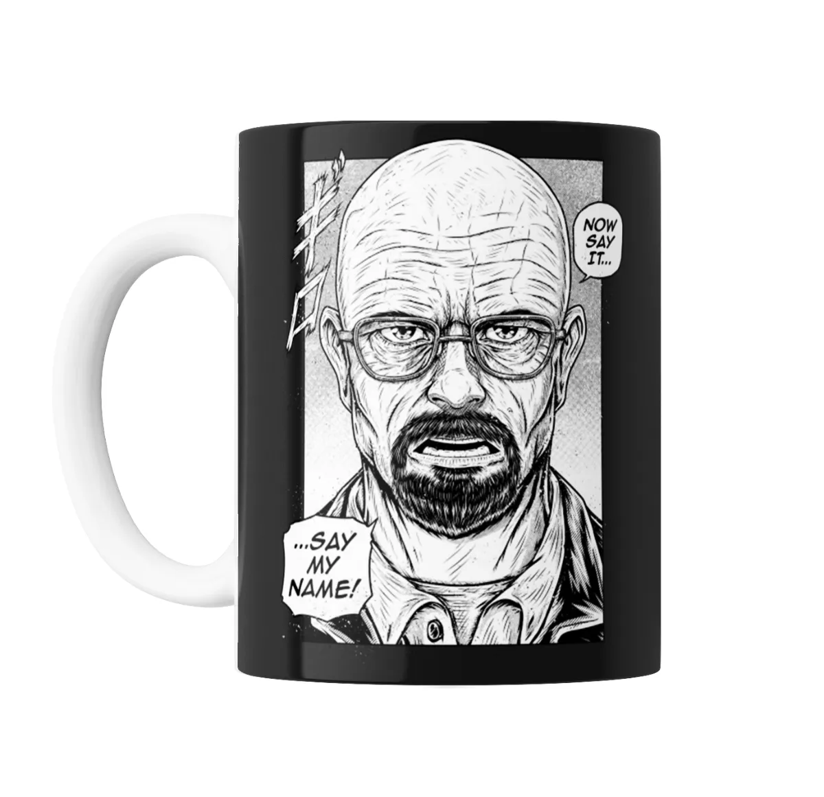 Taza de Cerámica Breaking Bad Walter White Say My Name - vista 2