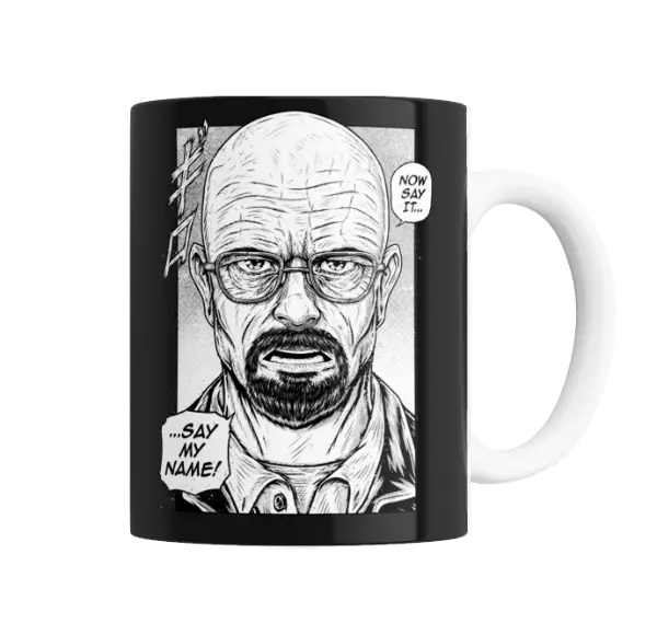 Taza de Cerámica Breaking Bad Walter White Say My Name