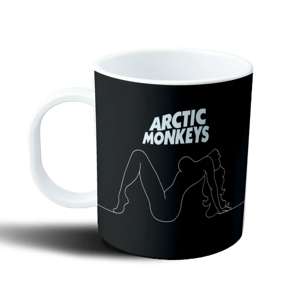 Taza de Plástico Arctic Monkeys Figura Lineal - vista 2