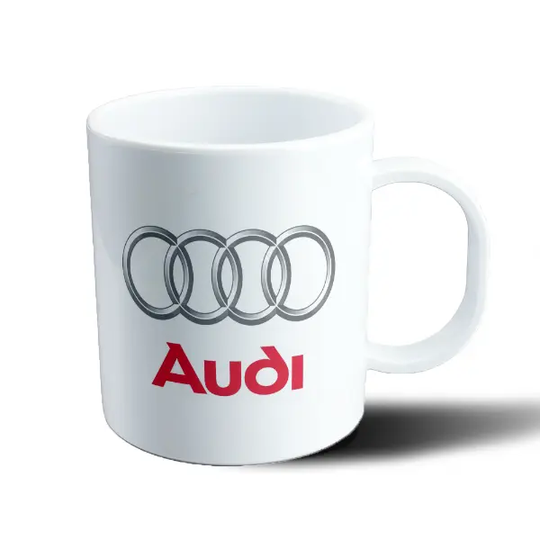 Taza de Plástico Audi Logo Aros
