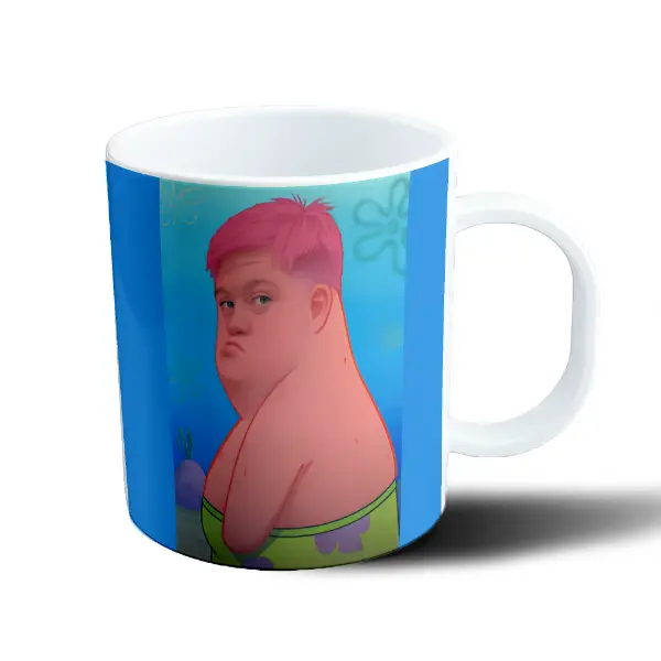 Taza de Plástico Augusto Alonso como Patricio Estrella