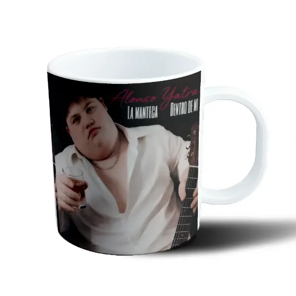 Taza de Plástico Augusto Alonso La Manteca
