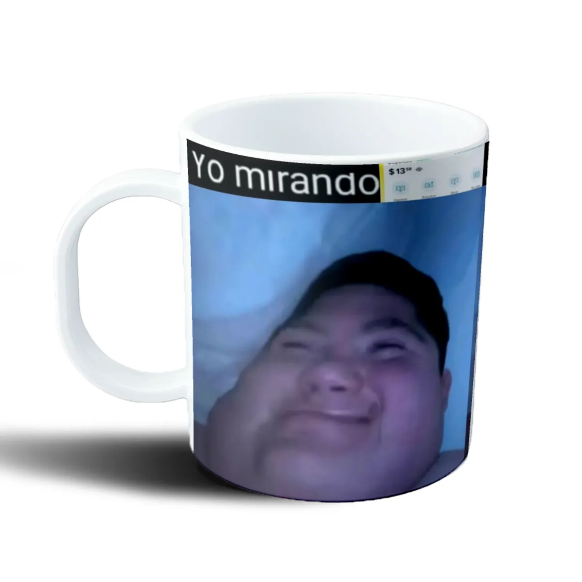 Taza de Plástico Augusto Alonso Yo Mirando - vista 2