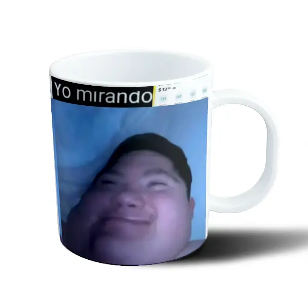 Taza de Plástico Augusto Alonso Yo Mirando