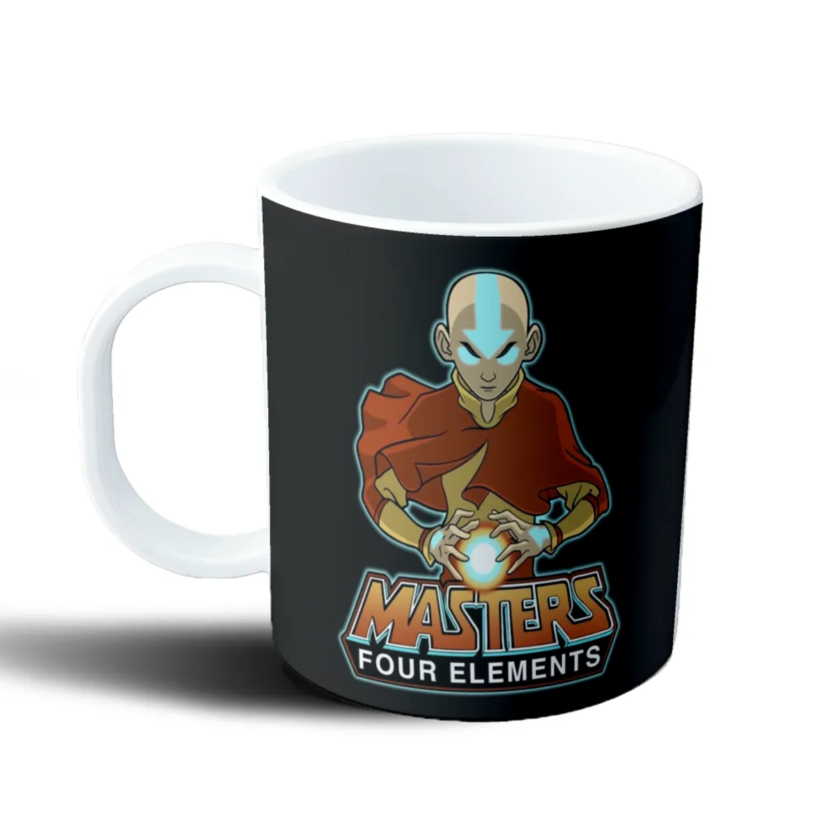 Taza de Plástico Avatar Aang Masters of the Four Elements - vista 2