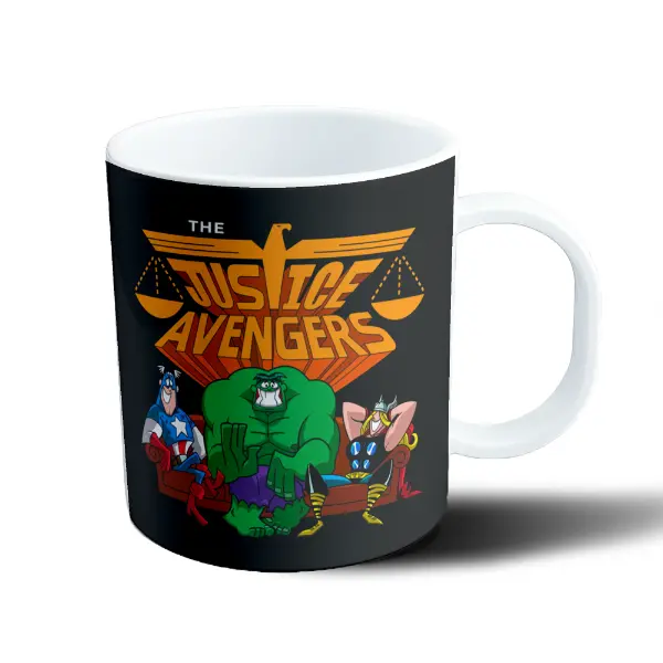 Taza de Plástico Avengers Justice Avengers Hulk Thor Capitán América