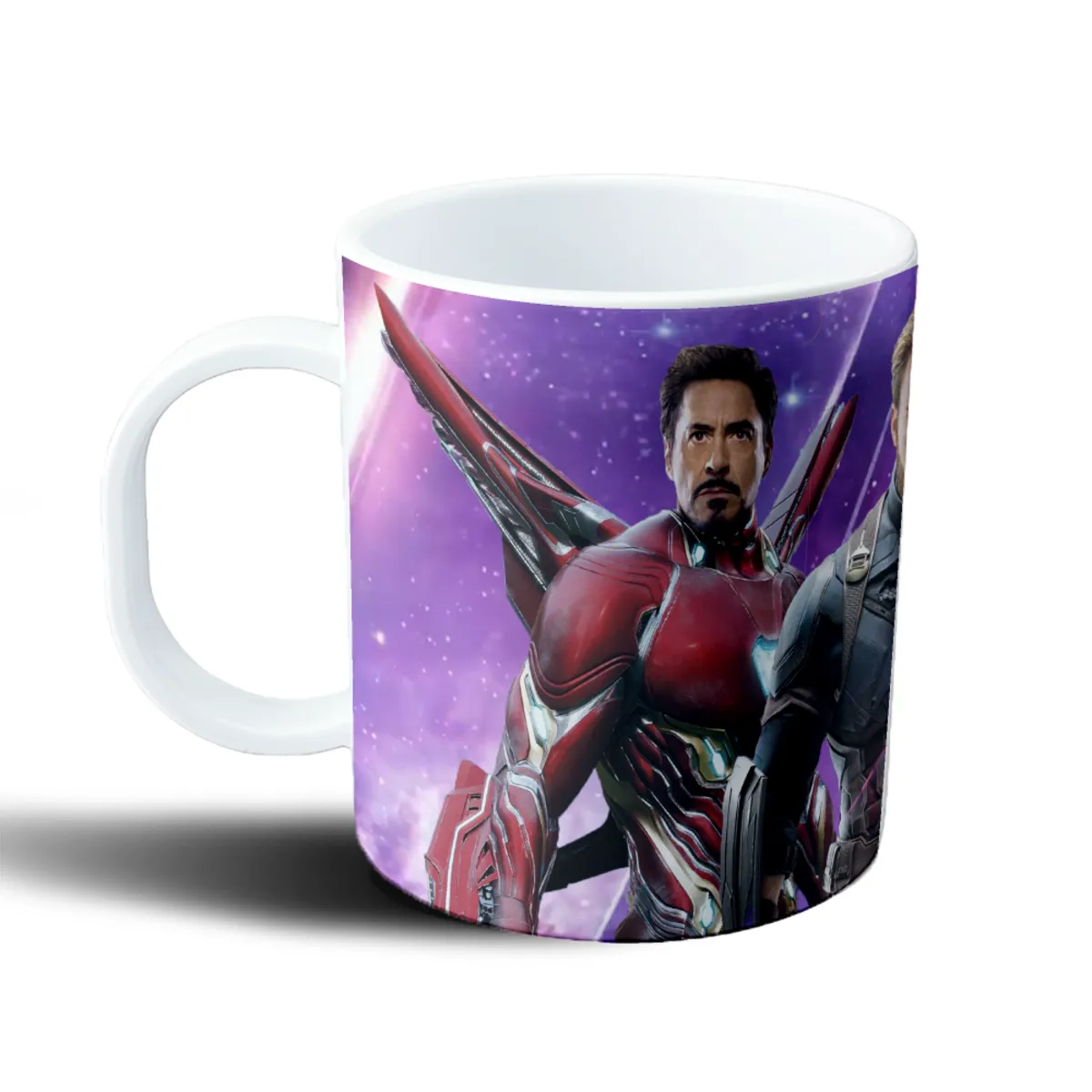 Taza de Plástico Avengers Iron Man Capitán América Thor - vista 2