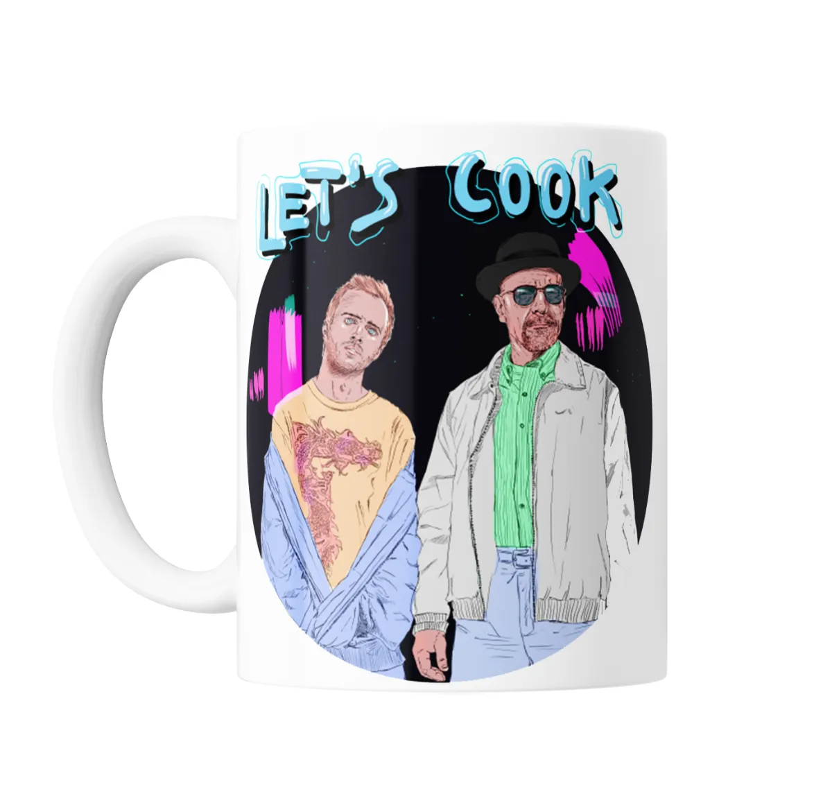 Taza de Cerámica Breaking Bad Let's Cook Walter y Jesse - vista 2