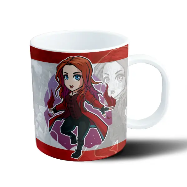 Taza de Plástico Avengers Scarlet Witch Chibi
