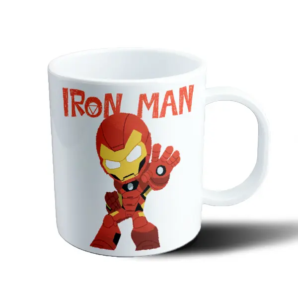 Taza de Plástico Avengers Iron Man Chibi
