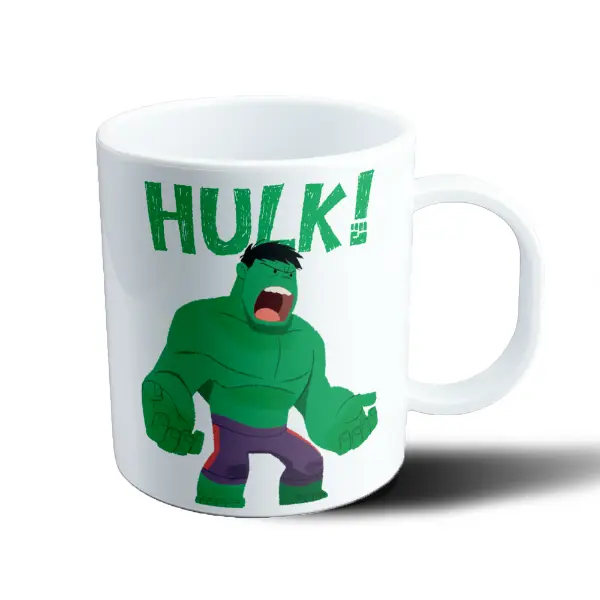 Taza de Plástico Avengers Hulk Enojado