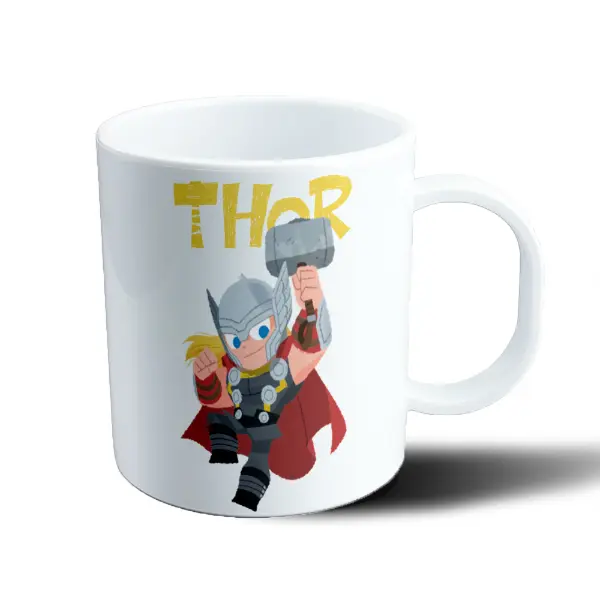 Taza de Plástico Avengers Thor Chibi