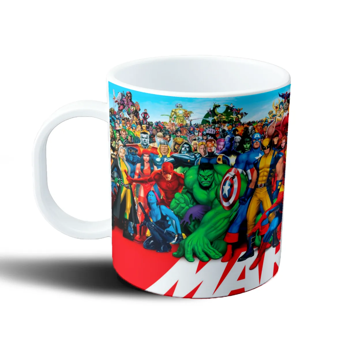 Taza de Plástico Avengers Marvel Equipo Completo Héroes - vista 2