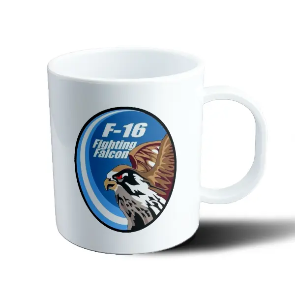 Taza de Plástico F-16 Fighting Falcon Halcón