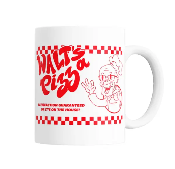 Taza de Cerámica Breaking Bad Walt's Pizza