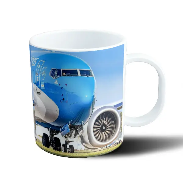 Taza de Plástico Aerolíneas Argentinas Avión Frente