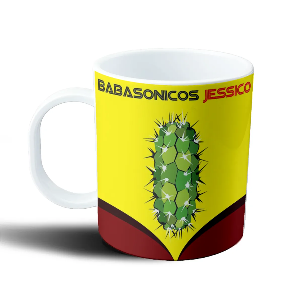 Taza de Plástico Babasonicos Jessico Cactus - vista 2
