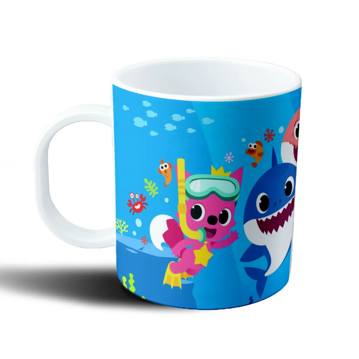 Taza de Plástico Baby Shark Familia Completa - vista 2