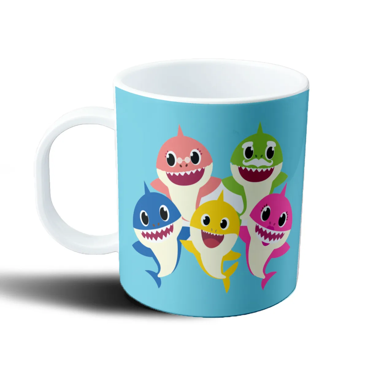 Taza de Plástico Baby Shark Familia Completa - vista 2