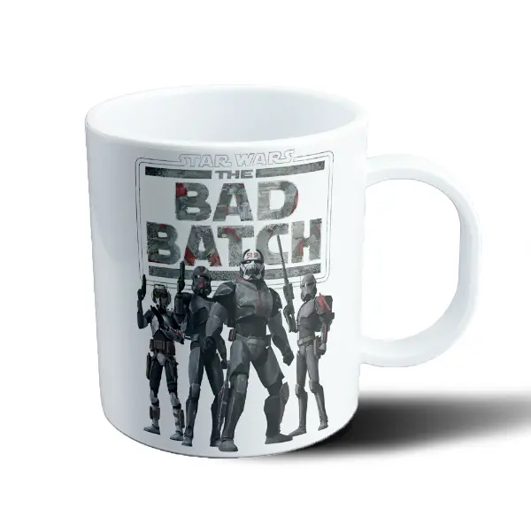 Taza de Plástico Star Wars The Bad Batch Equipo Completo