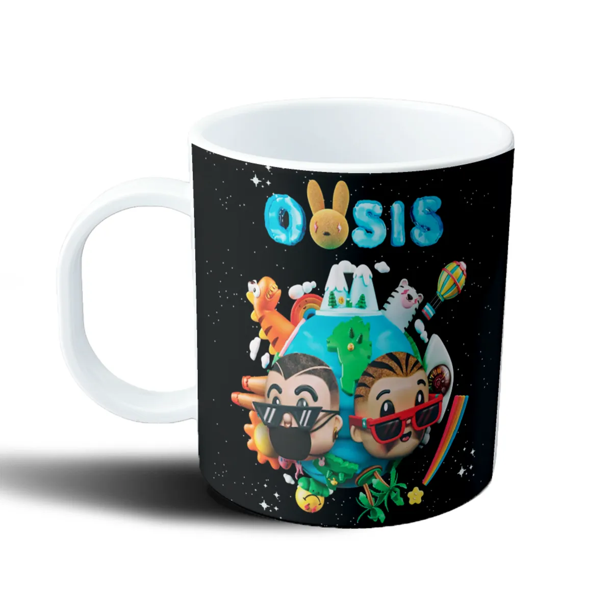 Taza de Plástico Bad Bunny Un Verano Sin Ti Oasis - vista 2