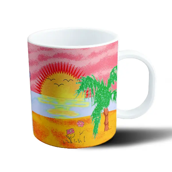 Taza de Plástico Bad Bunny Un Verano Sin Ti