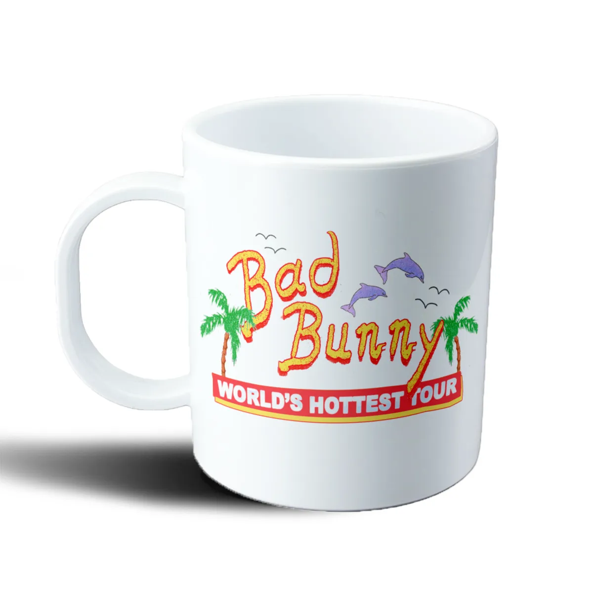 Taza de Plástico Bad Bunny World's Hottest Tour - vista 2