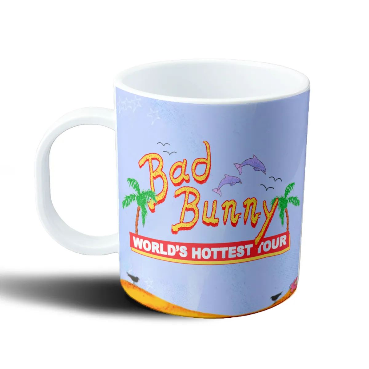 Taza de Plástico Bad Bunny World's Hottest Tour - vista 2