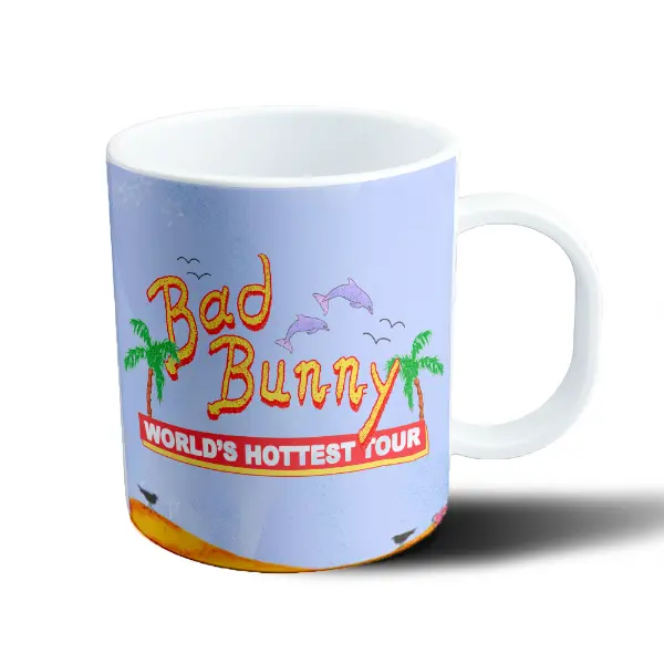Taza de Plástico Bad Bunny World's Hottest Tour