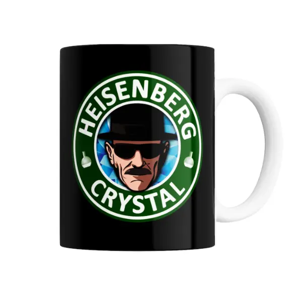 Taza de Cerámica Breaking Bad Heisenberg Crystal