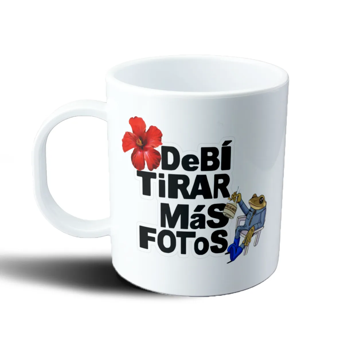 Taza de Plástico Bad Bunny Debí Tirar Más Fotos - vista 2
