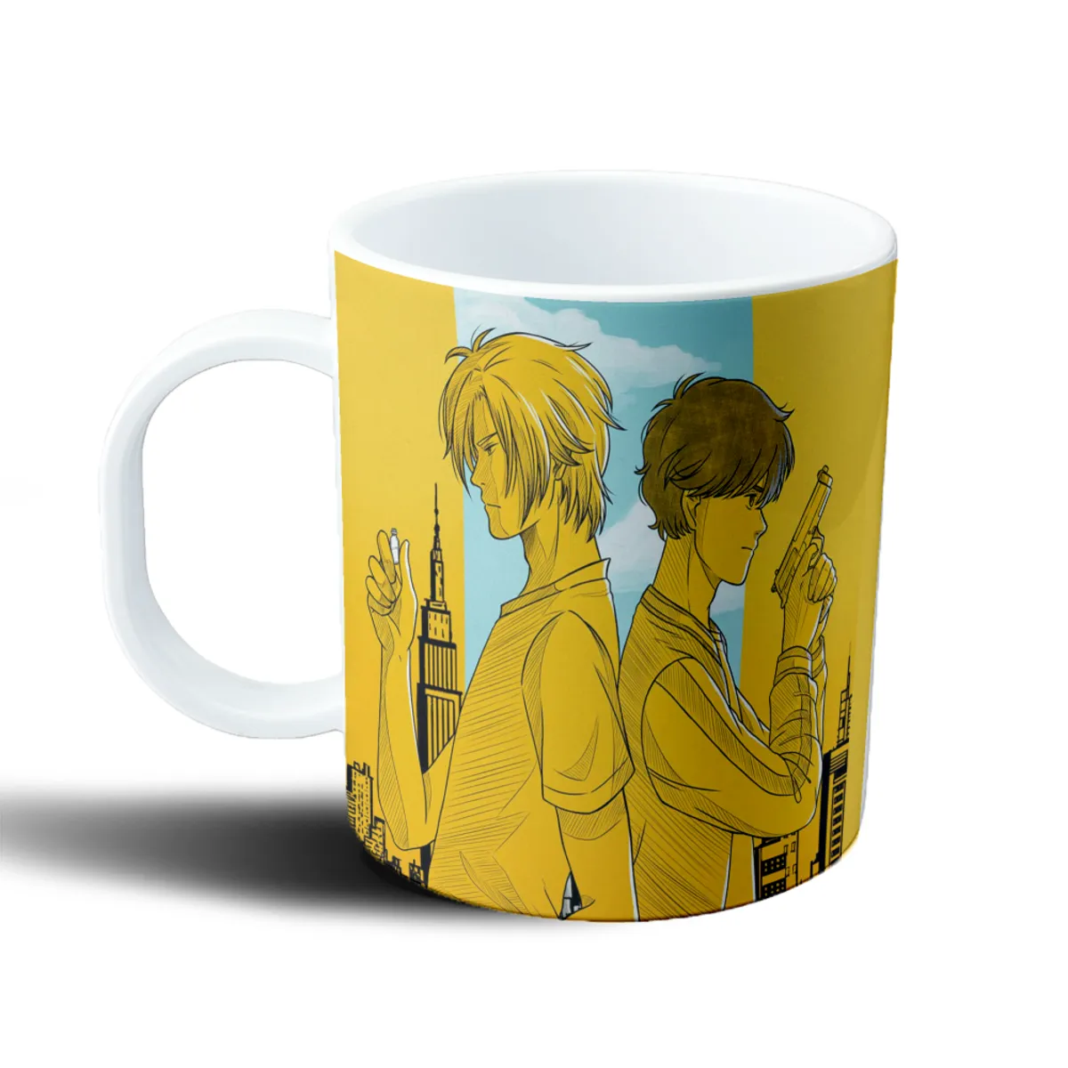 Taza de Plástico Banana Fish Ash y Eiji - vista 2