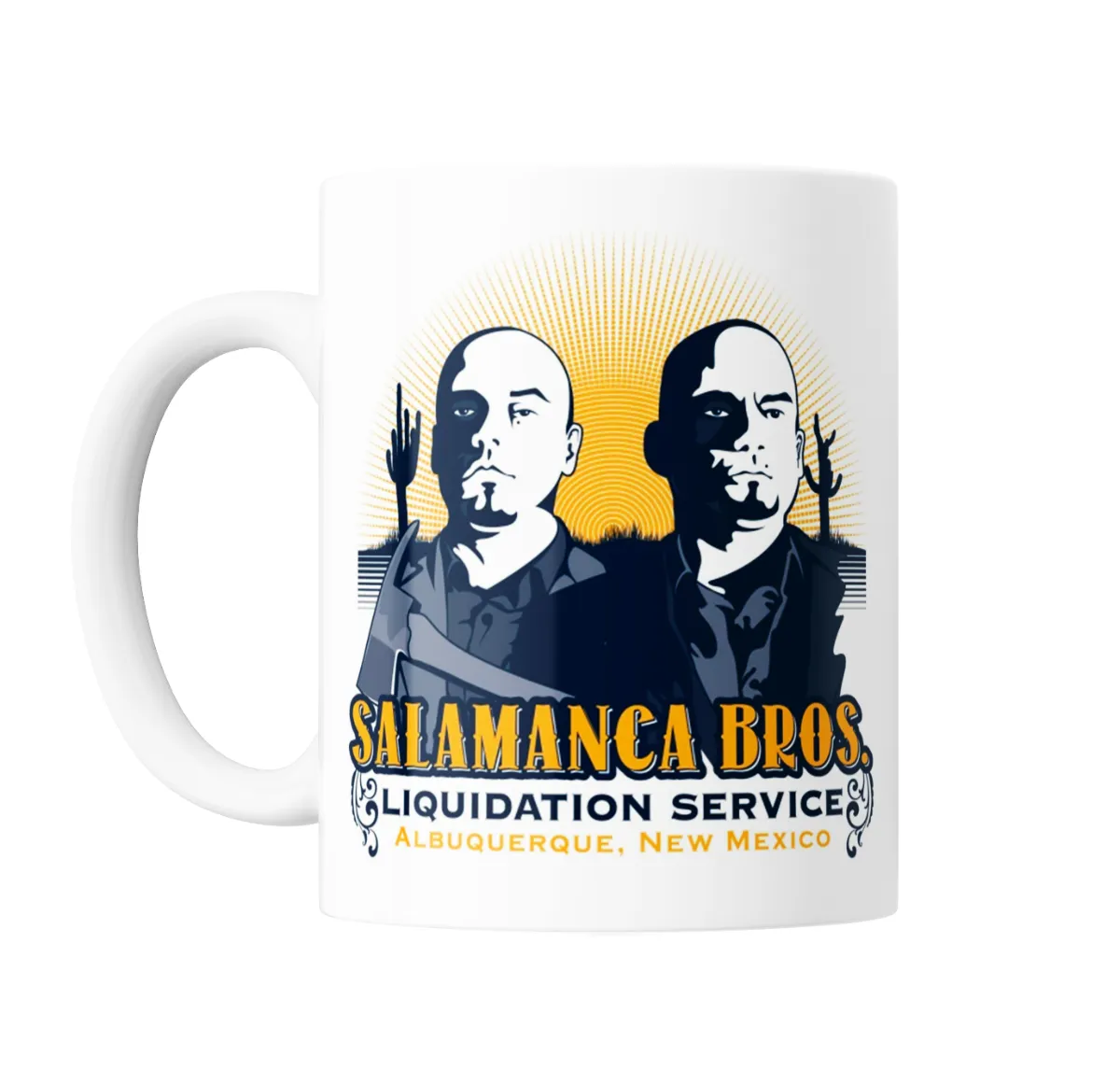 Taza de Cerámica Breaking Bad Salamanca Bros Liquidation Service - vista 2