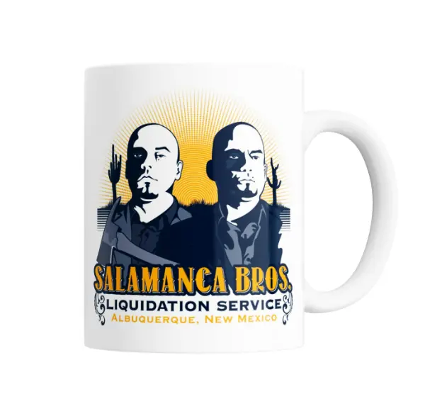 Taza de Cerámica Breaking Bad Salamanca Bros Liquidation Service