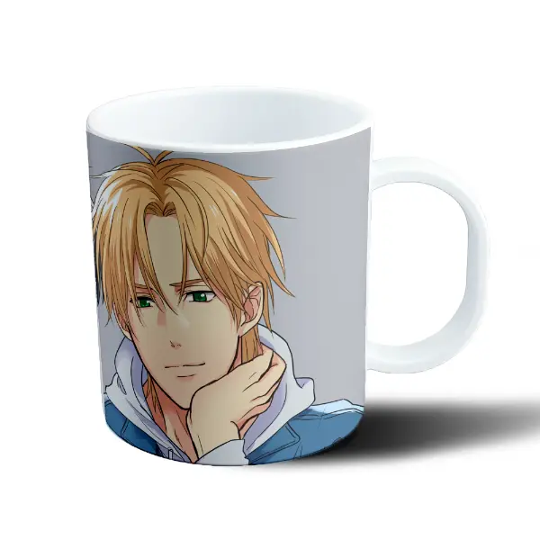 Taza de Plástico Banana Fish Ash y Eiji