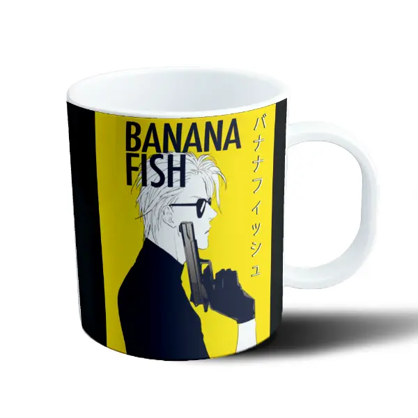 Taza de Plástico Banana Fish Ash Lynx