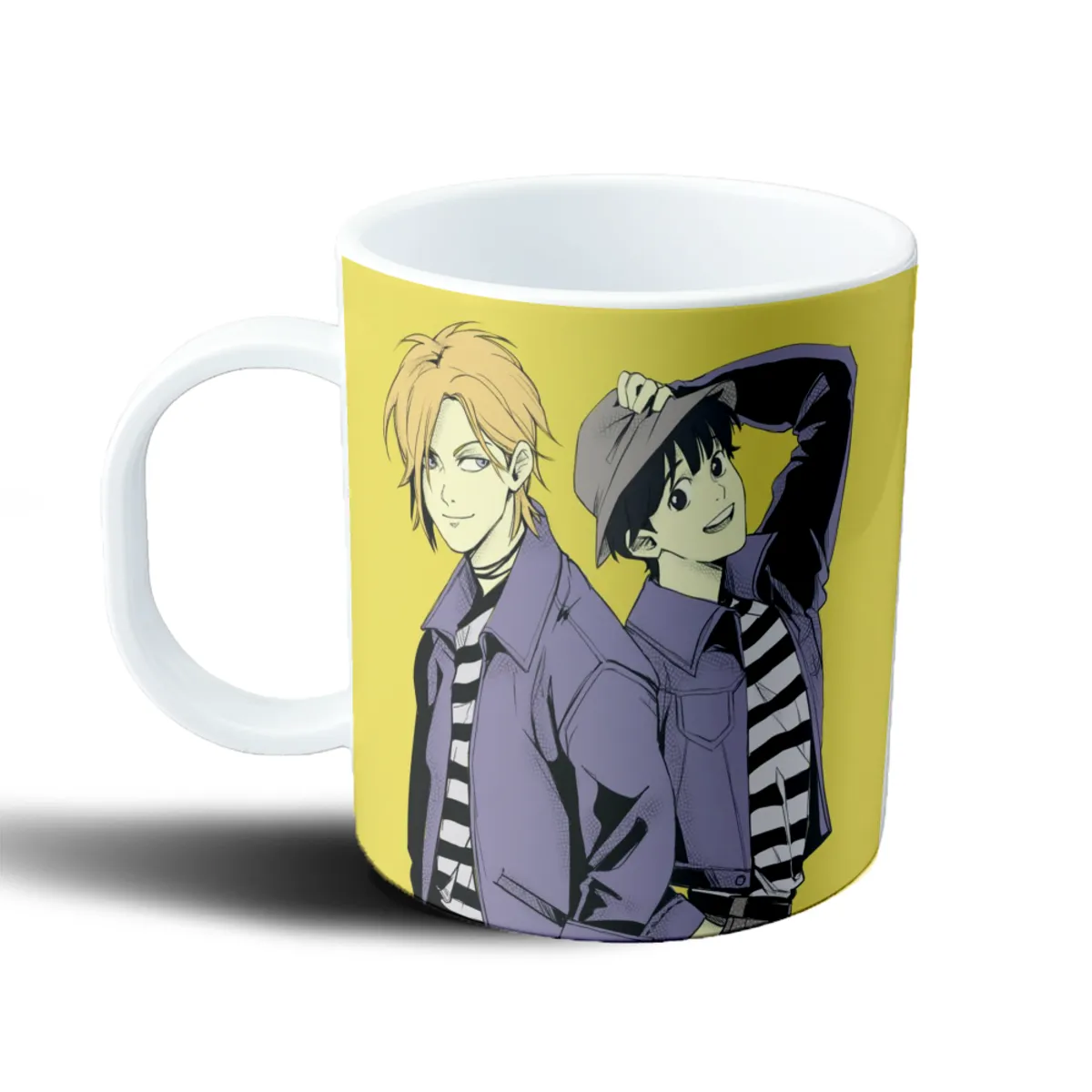 Taza de Plástico Banana Fish Ash Lynx y Eiji - vista 2
