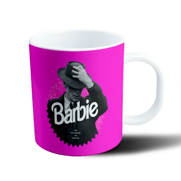 Taza de Plástico Barbie Barbenheimer The Destroyer of Worlds