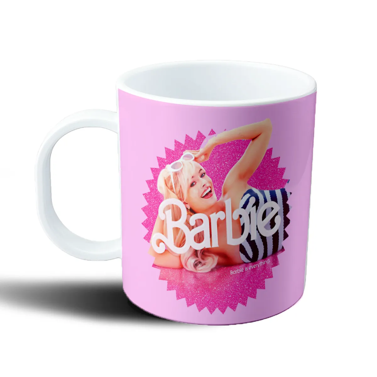 Taza de Plástico Barbie Película Diseño Rosa Is Everything - vista 2