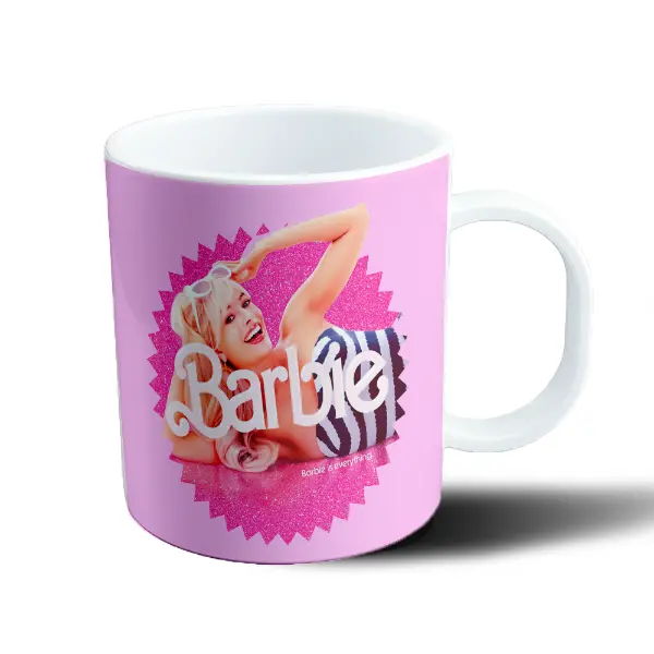 Taza de Plástico Barbie Película Diseño Rosa Is Everything