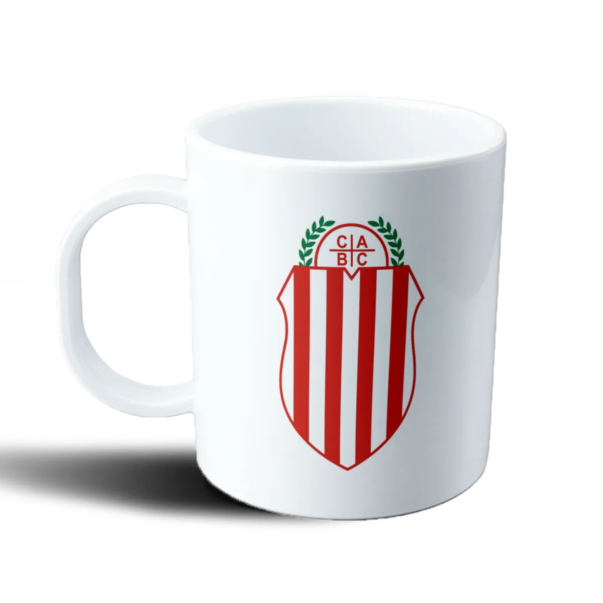 Taza de Plástico Barracas Central Escudo Rayado - vista 2