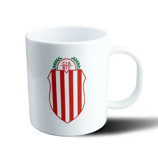 Taza de Plástico Barracas Central Escudo Rayado