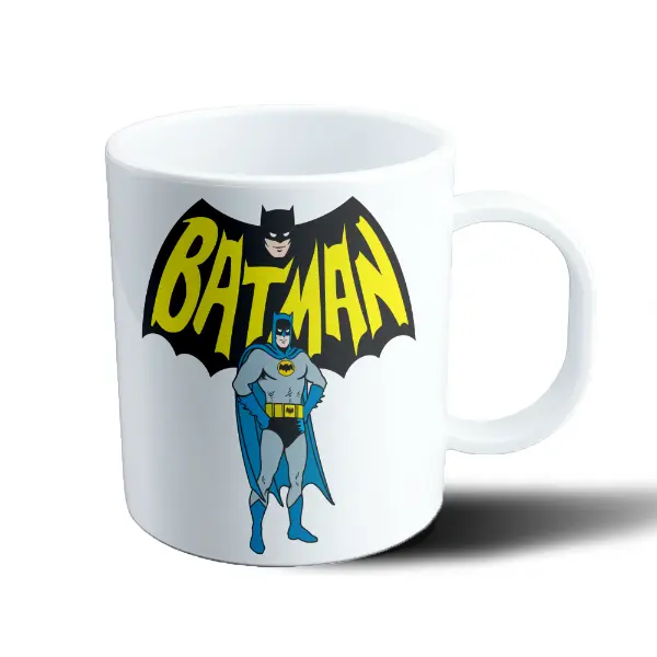 Taza de Plástico Batman Logo Clásico Serie 66