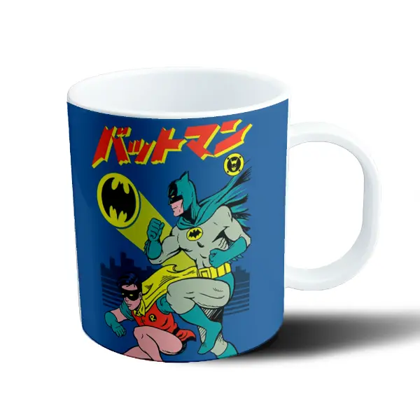 Taza de Plástico Batman y Robin Japón