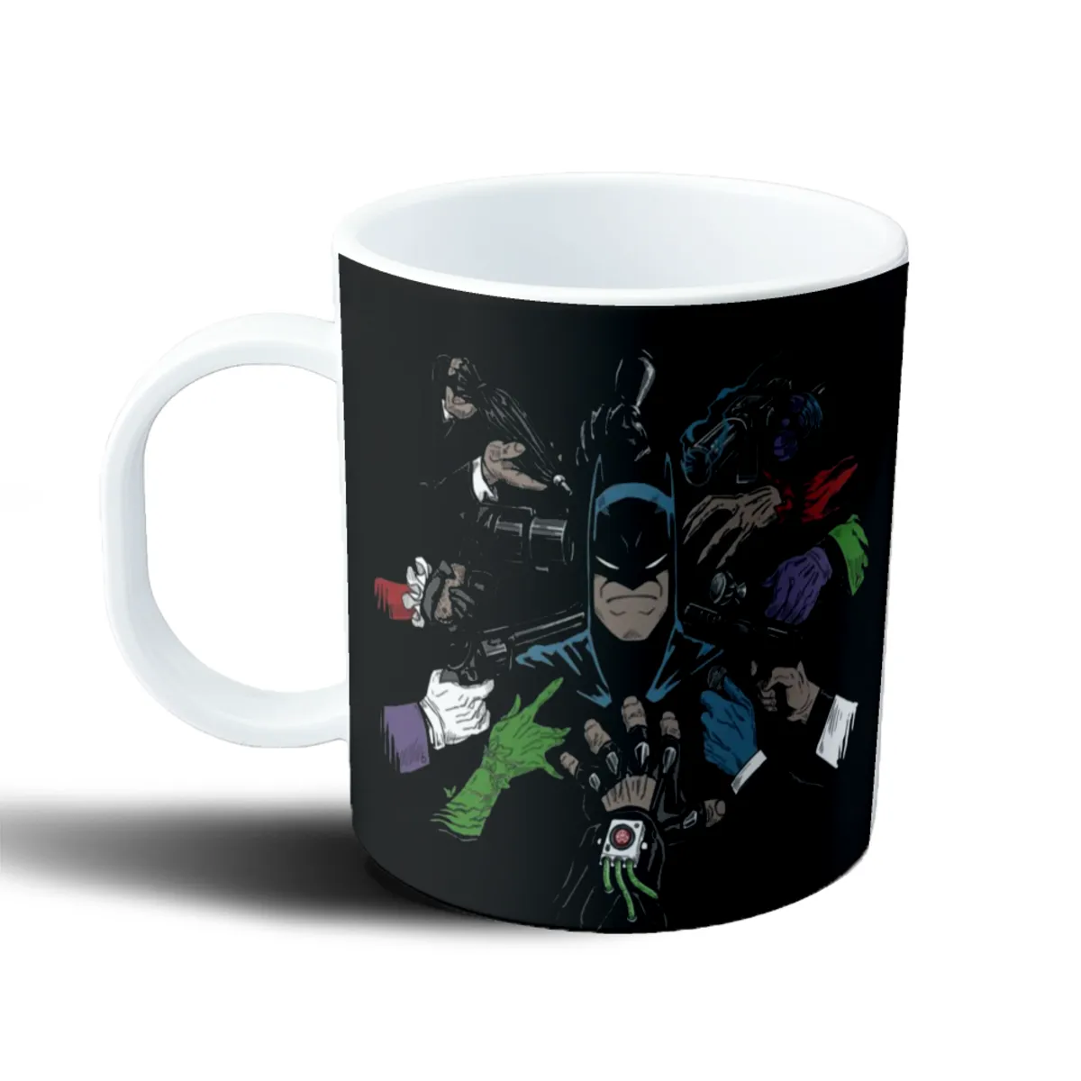 Taza de Plástico Batman y Villanos Armados - vista 2