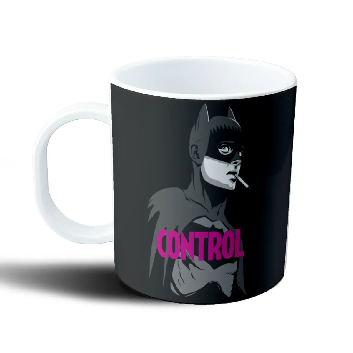 Taza de Plástico Batman Control Cigarrillo - vista 2